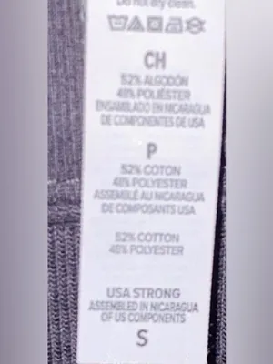 Dark Gray Cozy Up Cropped Relaxed Sweatshirt Size Small thumbnail 3