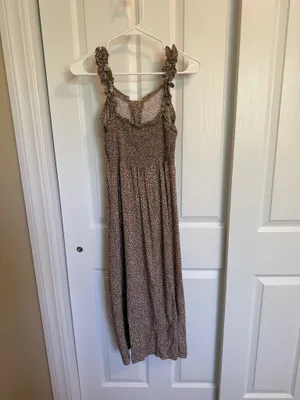 Cheetah Print Dress Brown Size XS thumbnail 2