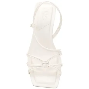 INC International Concepts Womens Nahari Dress Sandals Heels White Smooth 8M thumbnail 10