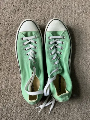 Green Converse Sneakers thumbnail 2