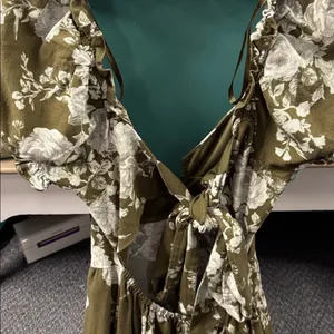 Crystal sky floral midi dress M // 031339 thumbnail 2