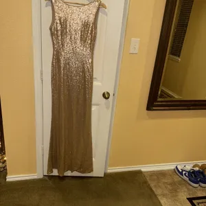 Lulus Evening Sequin Dress Size M thumbnail 3