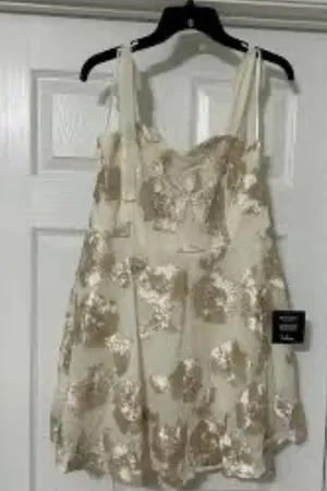 Lulus Truly Inspiring Mesh 3D Floral Applique Tie-Strap Mini Dress  thumbnail 5
