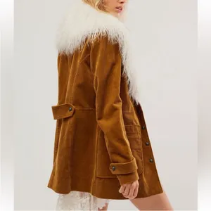 Free People Lady Lane Corduroy Jacket thumbnail 3