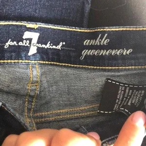 7 For All Mankind ankle grievance skinny jeans! thumbnail 5