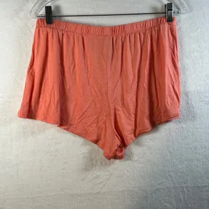Honeydew Intimates Coral‎ Button Fly Pajama Sleep Shorts Women's Size L thumbnail 4