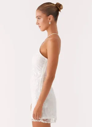 Peppermayo White Mini Dress thumbnail 2