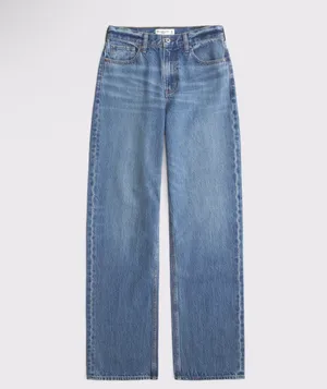 Abercrombie&Fitch ‘The Loose High Rise’ Jeans thumbnail 5