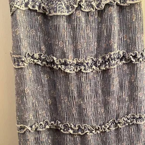 Sim & Sam Blue Ruffled Mini Dress thumbnail 5