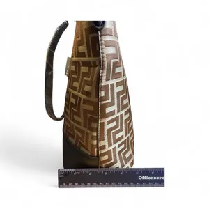 Fashion 2 Piece Bag NWT(NOT A FENDI BAG) Stylish Geometric Patterned Handbag Set thumbnail 12