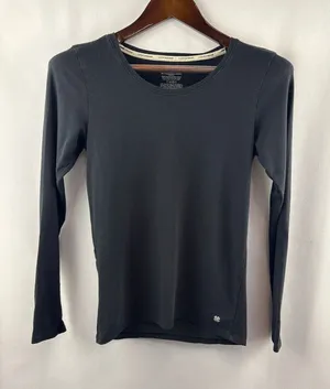 Women’s Lucky Brand Small Black Long Sleeve Shirt thumbnail 1