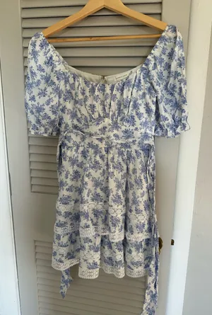 Altar'd State Floral Dress thumbnail 1