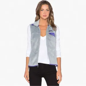 Patagonia Re-Tool Vest Women’s M Gray Purple Fleece Gorpcore Outdoor Hiking thumbnail 7