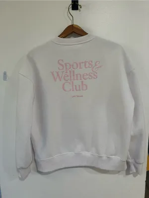 Wilo The Label Wellness Club Pullover Sweatshirt Women’s Size XS Athleisure Cozy thumbnail 4