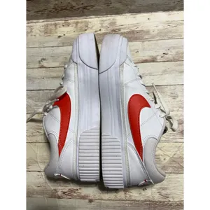 Nike Court Legacy Lift Sneakers Women's Size 10 Orange White Platform thumbnail 8