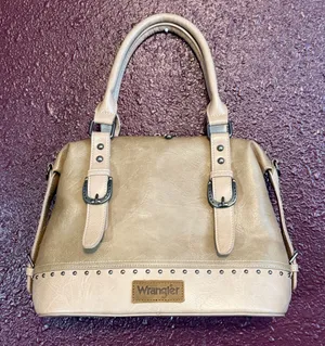 Wrangler Doctor Bag for Women Satchel Handbags, Coyote Indian Khaki thumbnail 1