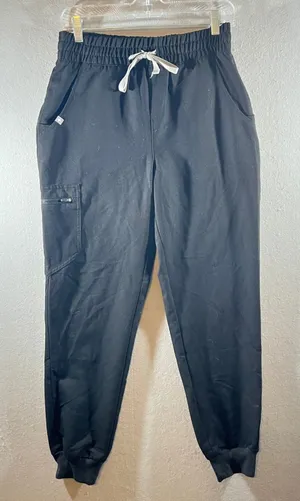 746 | FIGS Zamora Jogger FIONx Medical Scrub Pants Black‎ Womens Petite Small thumbnail 1