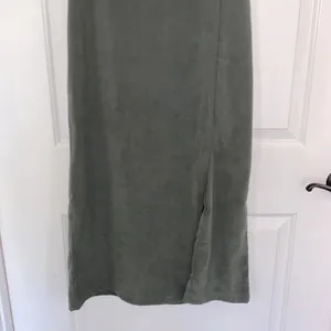 Tip Top vintage green floral maxi dress size small thumbnail 4