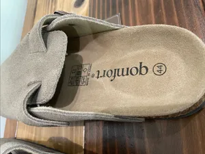 Genuine Suede Clogs by Qomfort Unisex Size 44 Women’s Size 11.5-12 Men’s 10-10.5 thumbnail 6
