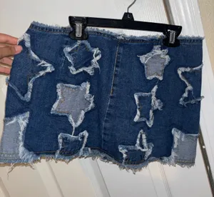 Denim mini skirt Blue thumbnail 1