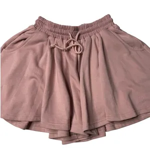Bubblegum Pink Knit Mini Skort M NWT Preppy Coquette Barbiecore High Waist thumbnail 4