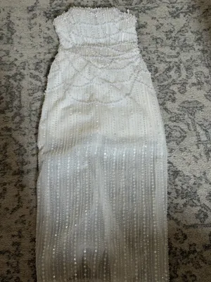 Reception Dress White Size 4 thumbnail 3