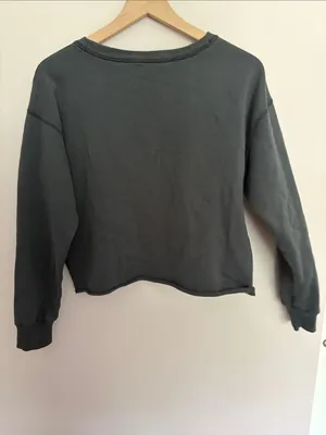 Abercrombie & Fitch Floral Embroidered Crewneck Sweatshirt Small thumbnail 2