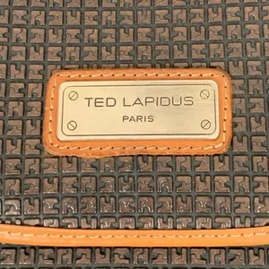 Vintage Ted Lapidus Monogram CrossBody Bag Purse thumbnail 6