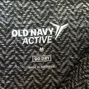 Old Navy Active Gray Long Sleeve Half Zip High Neck Activewear Sweatshirt Top M thumbnail 4