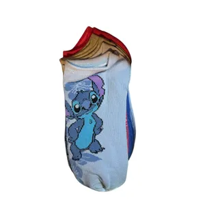 NWT Disney Stitch n Angel 6 pairs of socks adult sz 9-11 thumbnail 3