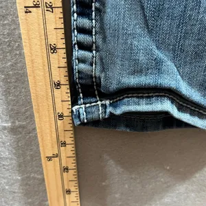 1285 | BKE Payton Slim Bootcut Contrast Stitch Denim Jeans Blue‎ Womens 26R thumbnail 4
