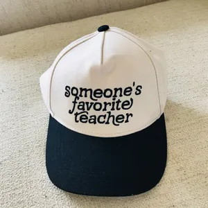 Someone’s Favorite Teacher Hat, NWOT Black thumbnail 12