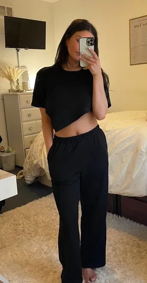 SheIn Dazy Asymmetrical Lounge Set thumbnail 2