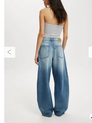 Cotton On Barrel Jean size 24 light wash thumbnail 3