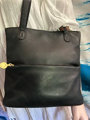 Stone Mountain Women’s Classic Black Tote Shoulder Crossbody Bag thumbnail 1