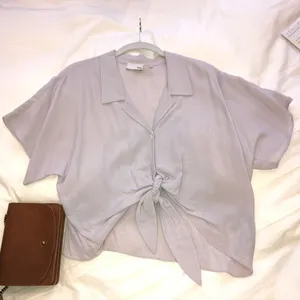 Lilac blouse thumbnail 1