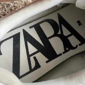 Zara Leather Athletic Sneakers Size 38 US Size 7.5 thumbnail 8