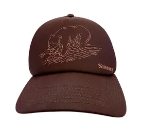 Simms Brown Bear Fishing Trucker Hat thumbnail 1