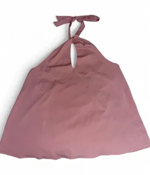 SheIn Maternity Dusty Pink Halter Tie-Back Camisole thumbnail 1