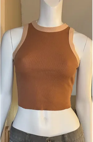 Fitz + Eddie Burnt Orange Tank thumbnail 1