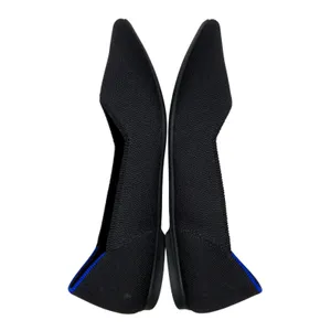 Rothy's The Point II Black Flats Pointed Toe In Love Insole Ballet Flats 6.5 thumbnail 4
