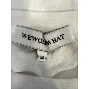 WeWoreWhat White Crew Neck T Shirt Short Sleeve XS NWOT Classic Minimalist Chic thumbnail 9