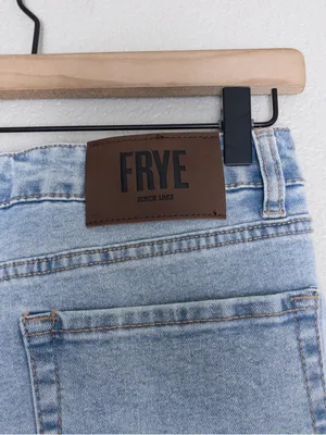 FRYE Light Wash High Rise Straight Leg Jeans 10 Blue 30 thumbnail 8
