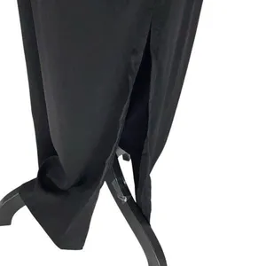 Dress Forum Womens Halter Tie Waist Cut-Out Sleeveless Jumpsuit Black Medium NWT thumbnail 5