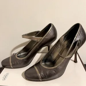 Coach Metallic Lauryn MaryJane Heels thumbnail 4