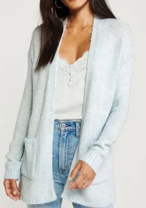 Abercrombie | Soft Longline Open Front Cardigan thumbnail 6
