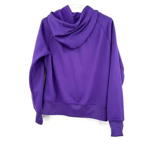 NFL Team Apparel Size‎ Large Jacket Vikings Purple Zip Up Hoodie Outerwear thumbnail 2