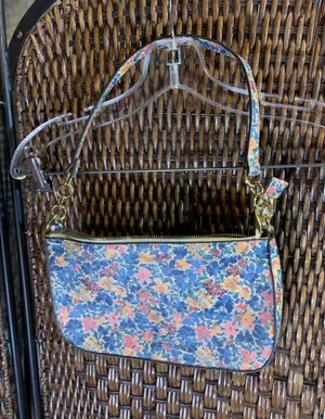 Nanette Lepore Floral Shoulder Purse thumbnail 1