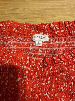 En Crême Crop Top Size Large thumbnail 2