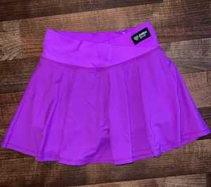 Justice Purple Athletic Skater Skirt thumbnail 1
